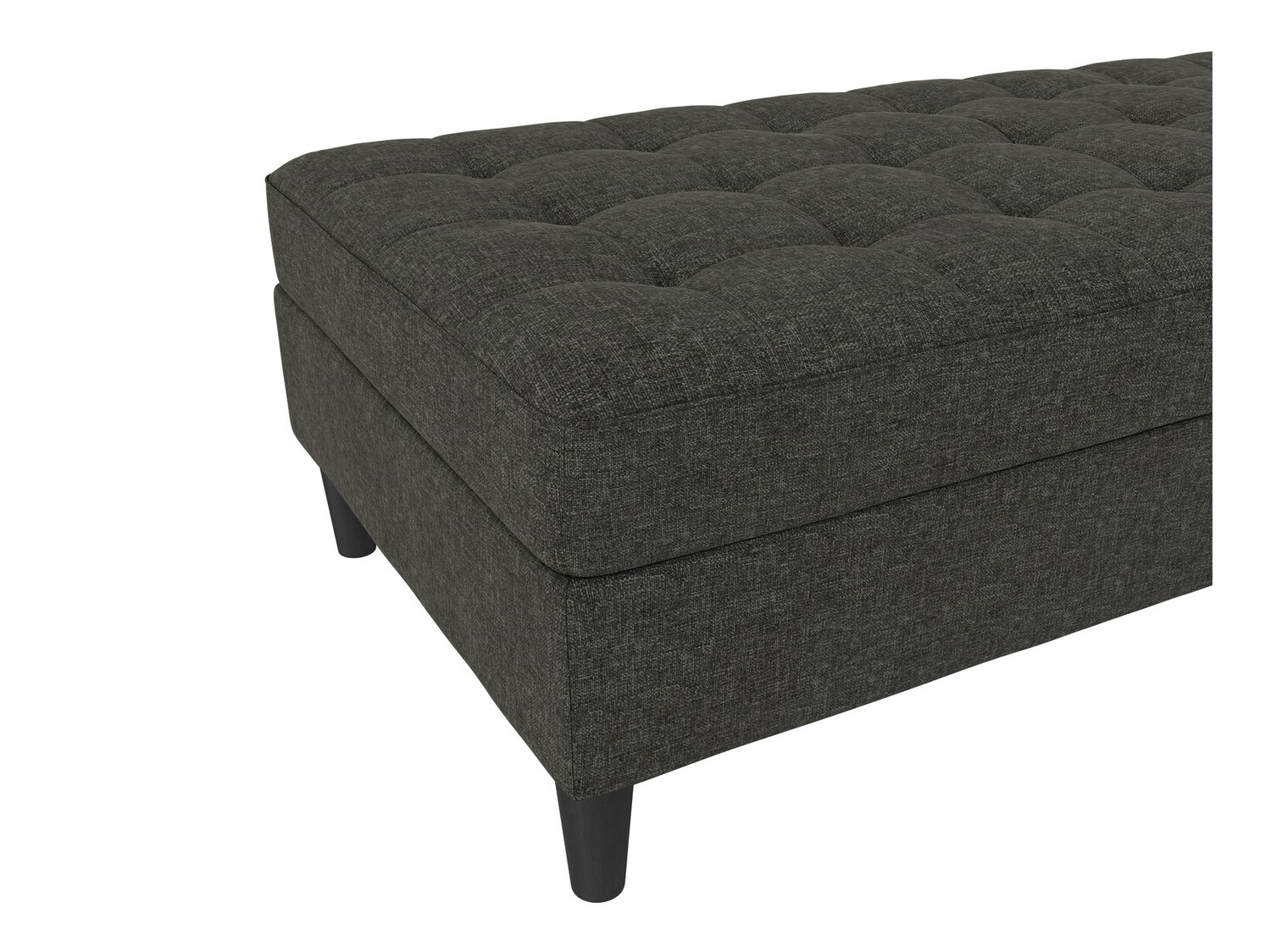 Banco acolchado Tulsa 545 (Gris oscuro)