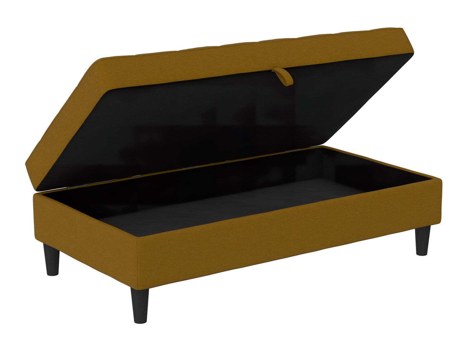 Banco tapizado Tulsa 545 (Amarillo oscuro)