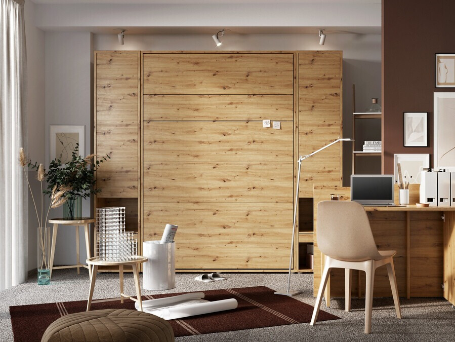 Cama plegable Concept Pro Lenart (Roble Artisan)