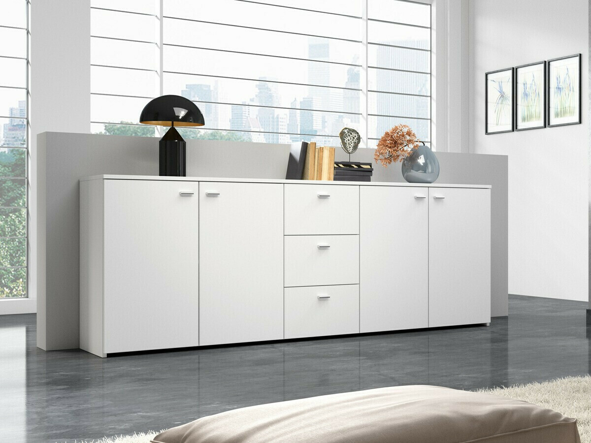 Cómoda Kingston 116 (Blanco)