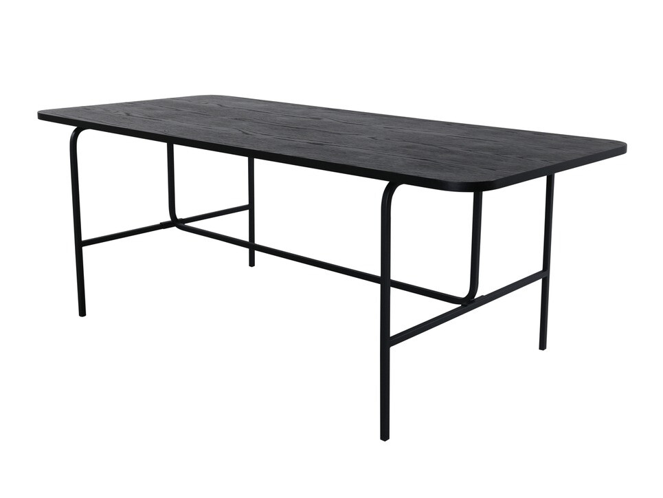Conjunto de mesas y sillas para comedor Dallas 2784 (Gris + Negro)