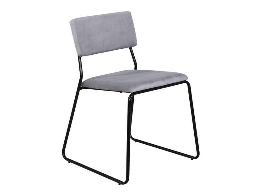 Conjunto de comedor Dallas 2795 (Gris + Negro)