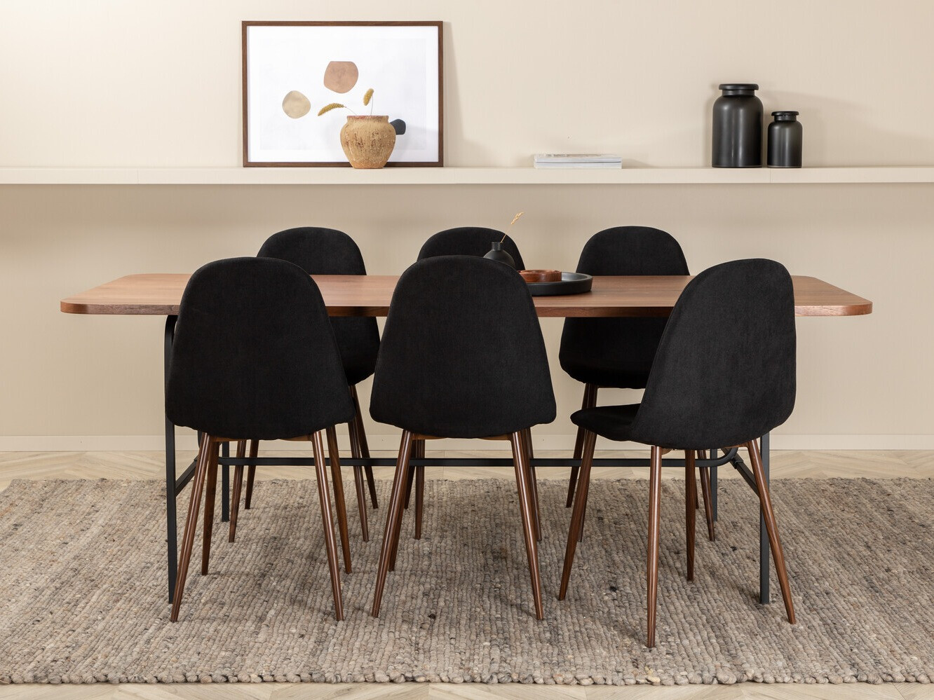 Conjunto de mesas y sillas para comedor Dallas 2786