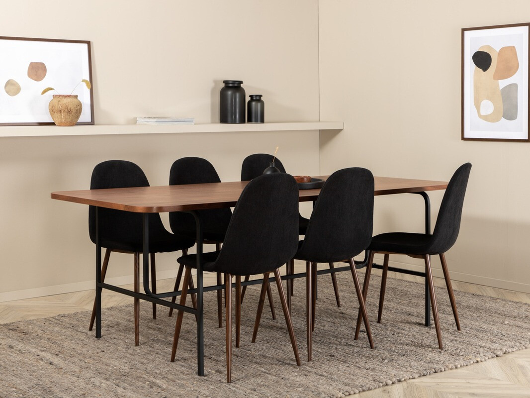 Conjunto de mesas y sillas para comedor Dallas 2786