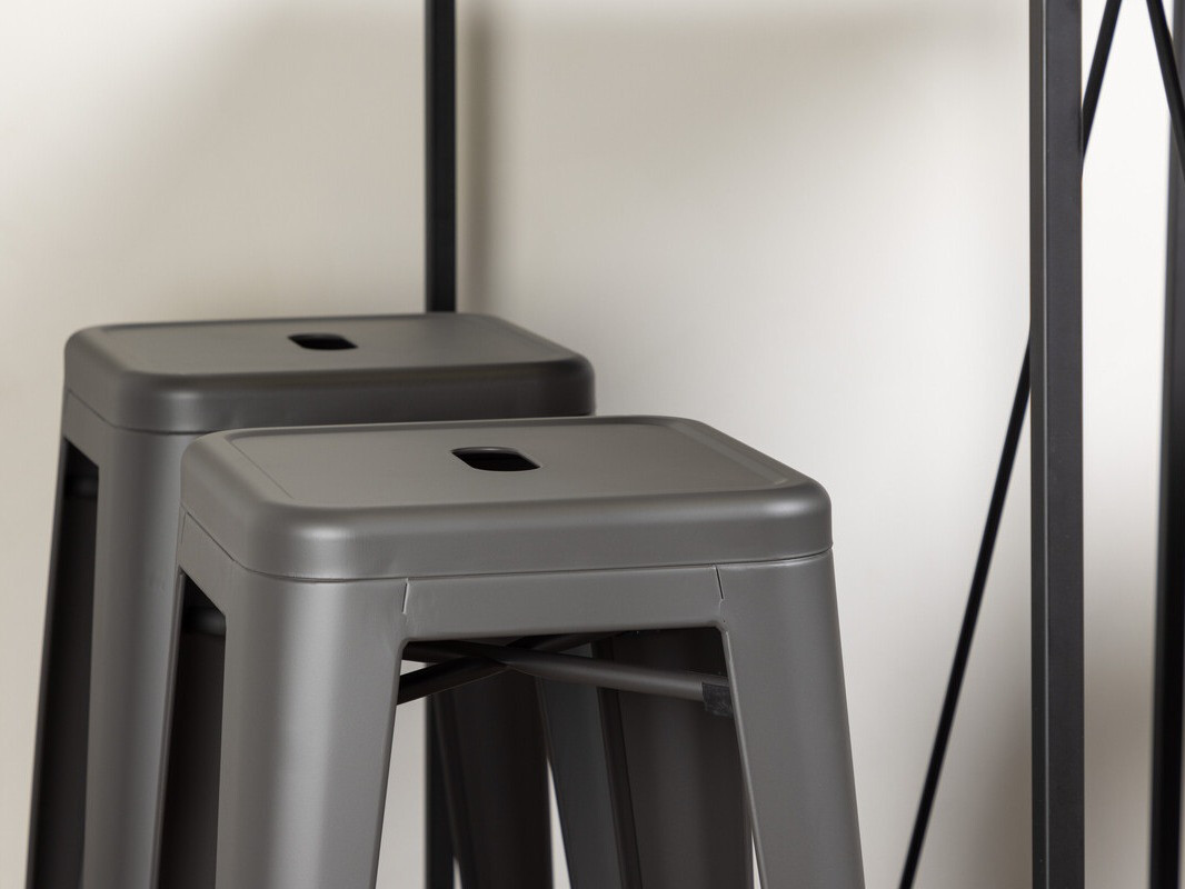 Conjunto de comedor Dallas 3721 (Gris oscuro)