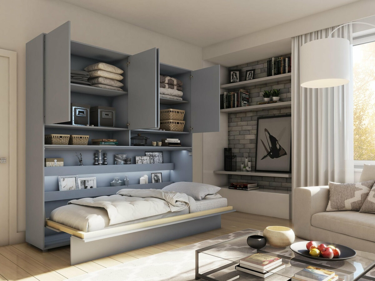 Conjuntos de muebles Concept Lenart X (Gris)