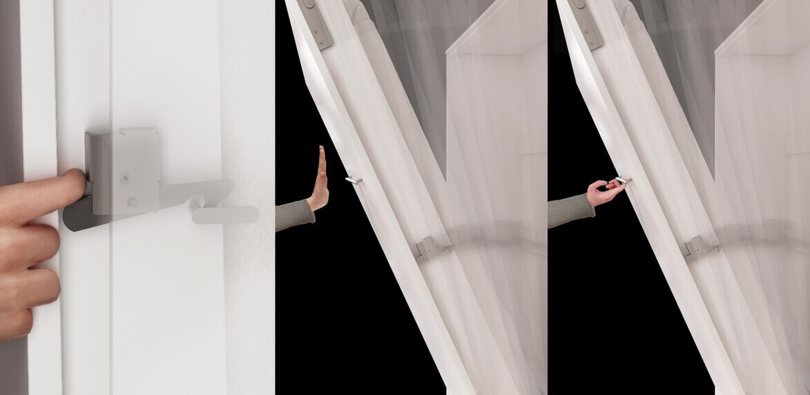 Conjuntos de muebles Concept Pro Lenart Levfere 144 (Blanco brillante + Blanco)