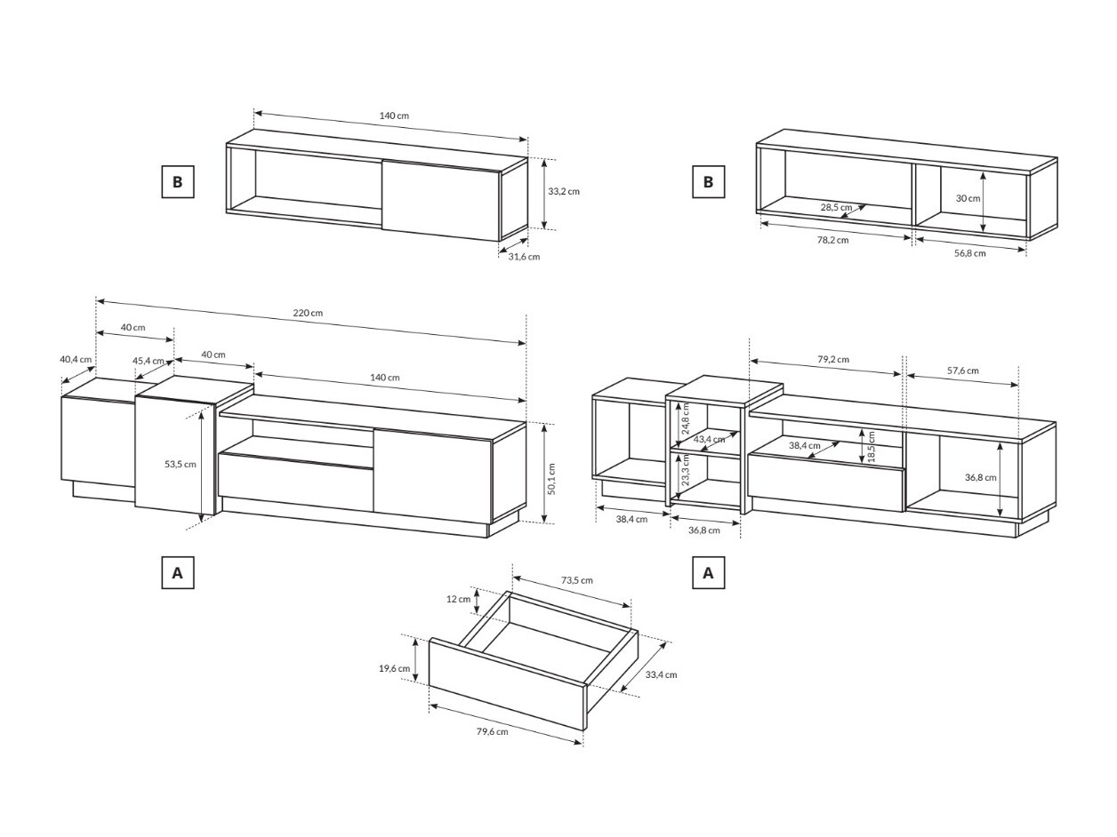 Conjunto de salón Tororli 102