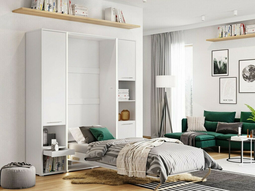 Conjuntos de muebles Concept Pro Lenart XI (Blanco)