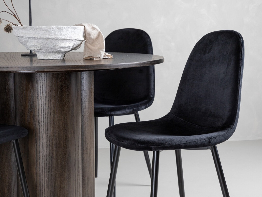 Conjunto de mesas y sillas para comedor Dallas 3750 (Negro)