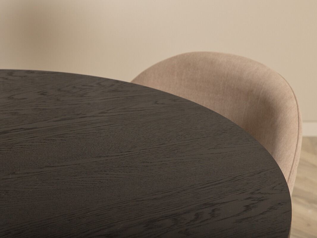 Conjunto de comedor Dallas 3070 (Beige + Negro)