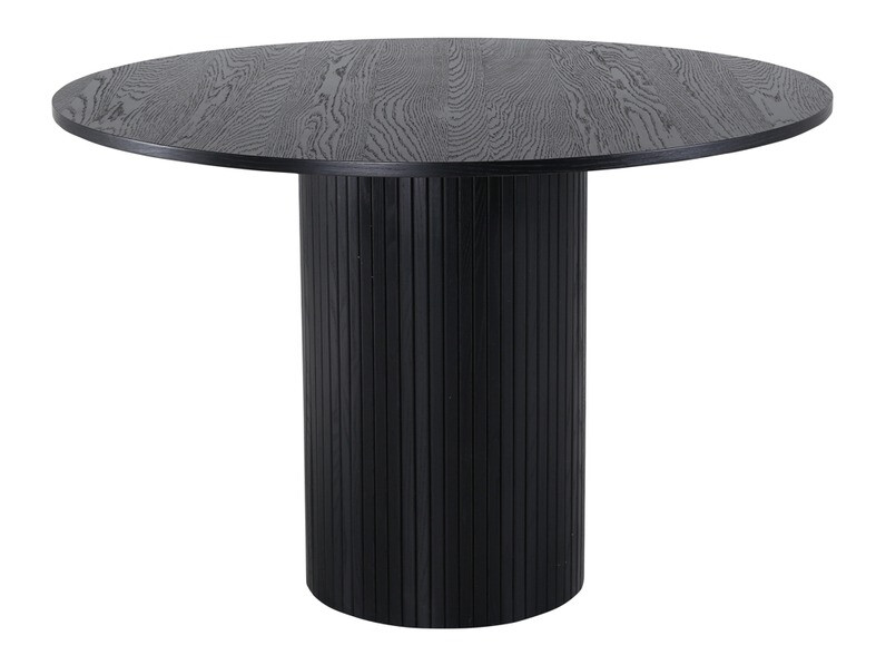 Conjunto de comedor Dallas 3070 (Gris + Negro)