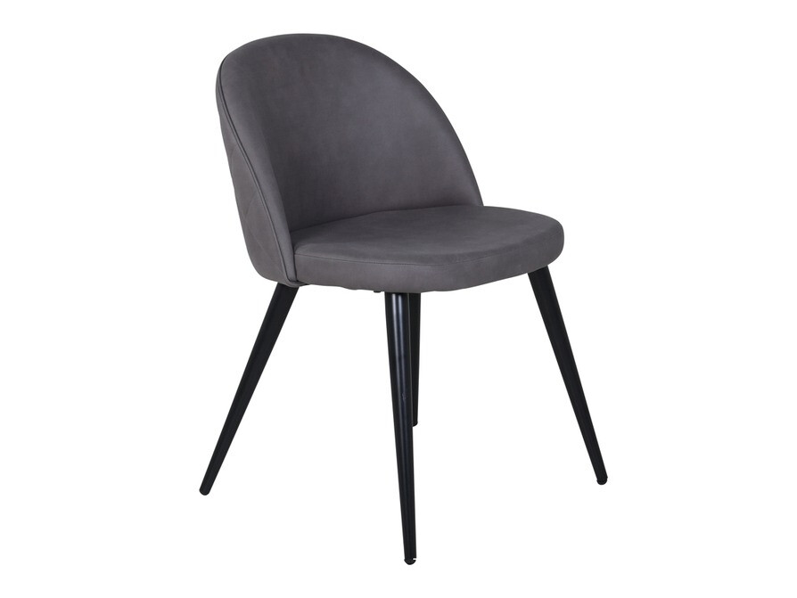 Conjunto de mesas y sillas para comedor Dallas 3070 (Gris + Negro)