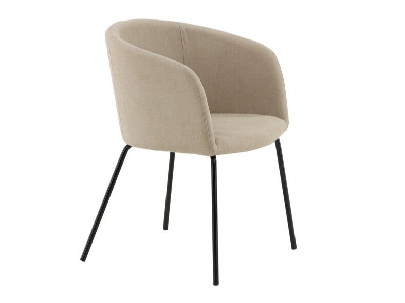 Conjunto de mesas y sillas para comedor Dallas 3103 (Beige + Negro)