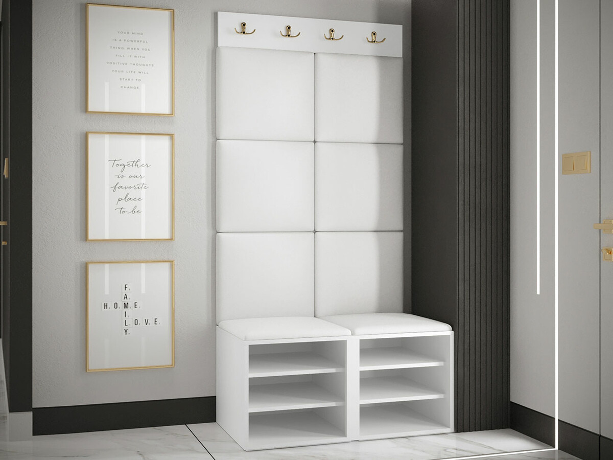 Conjunto para recibidor Hartford 375 (Negro)