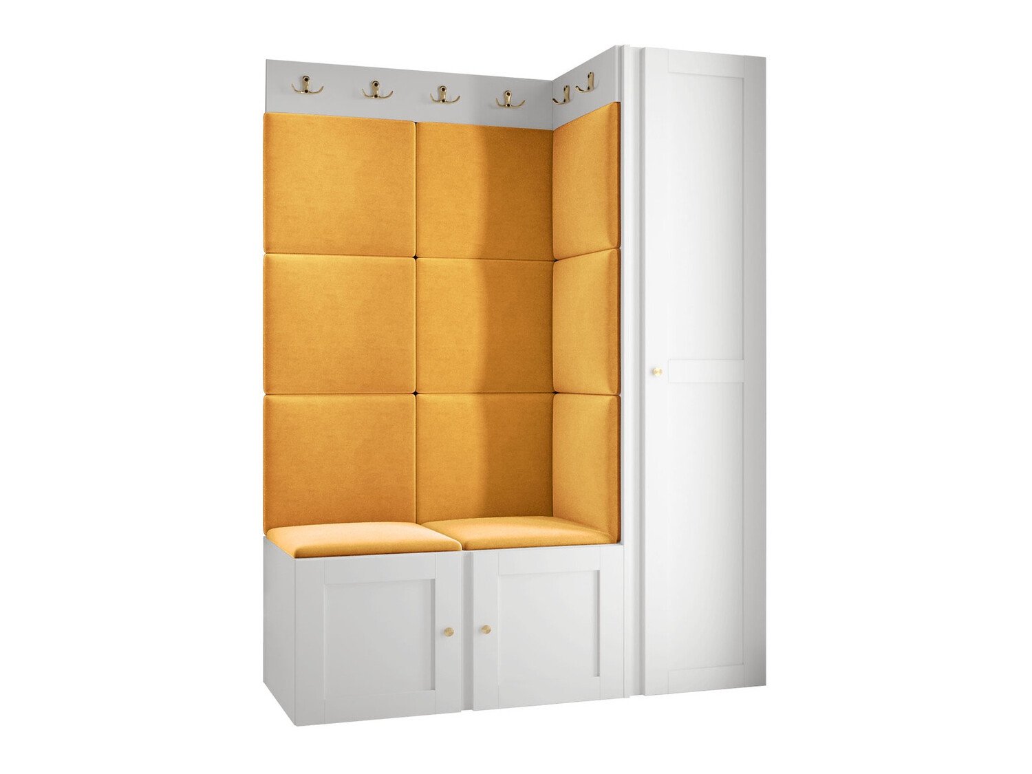 Conjunto para recibidor Hartford 377 (Blanco)