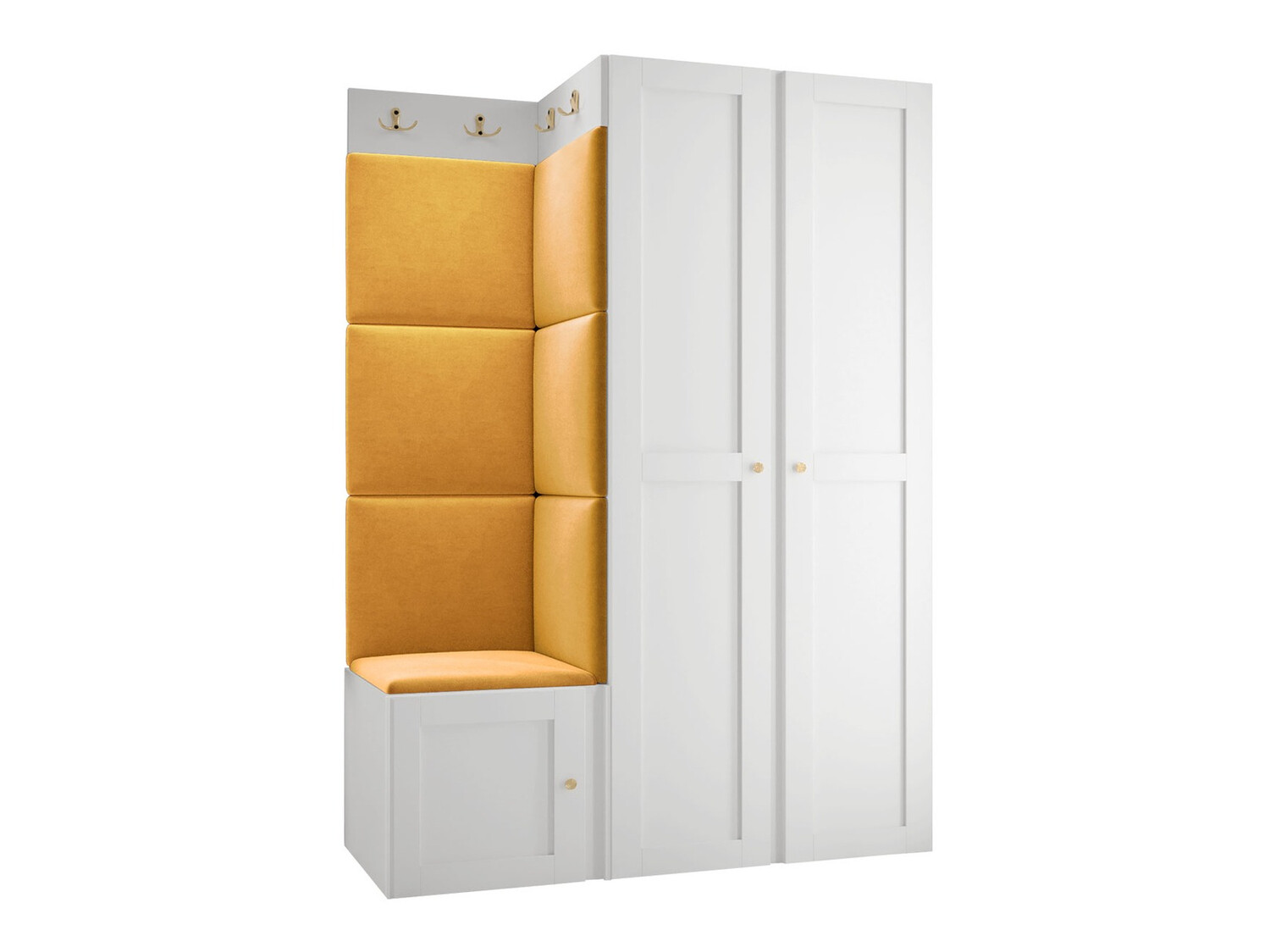Conjunto para recibidor Hartford 379 (Blanco)