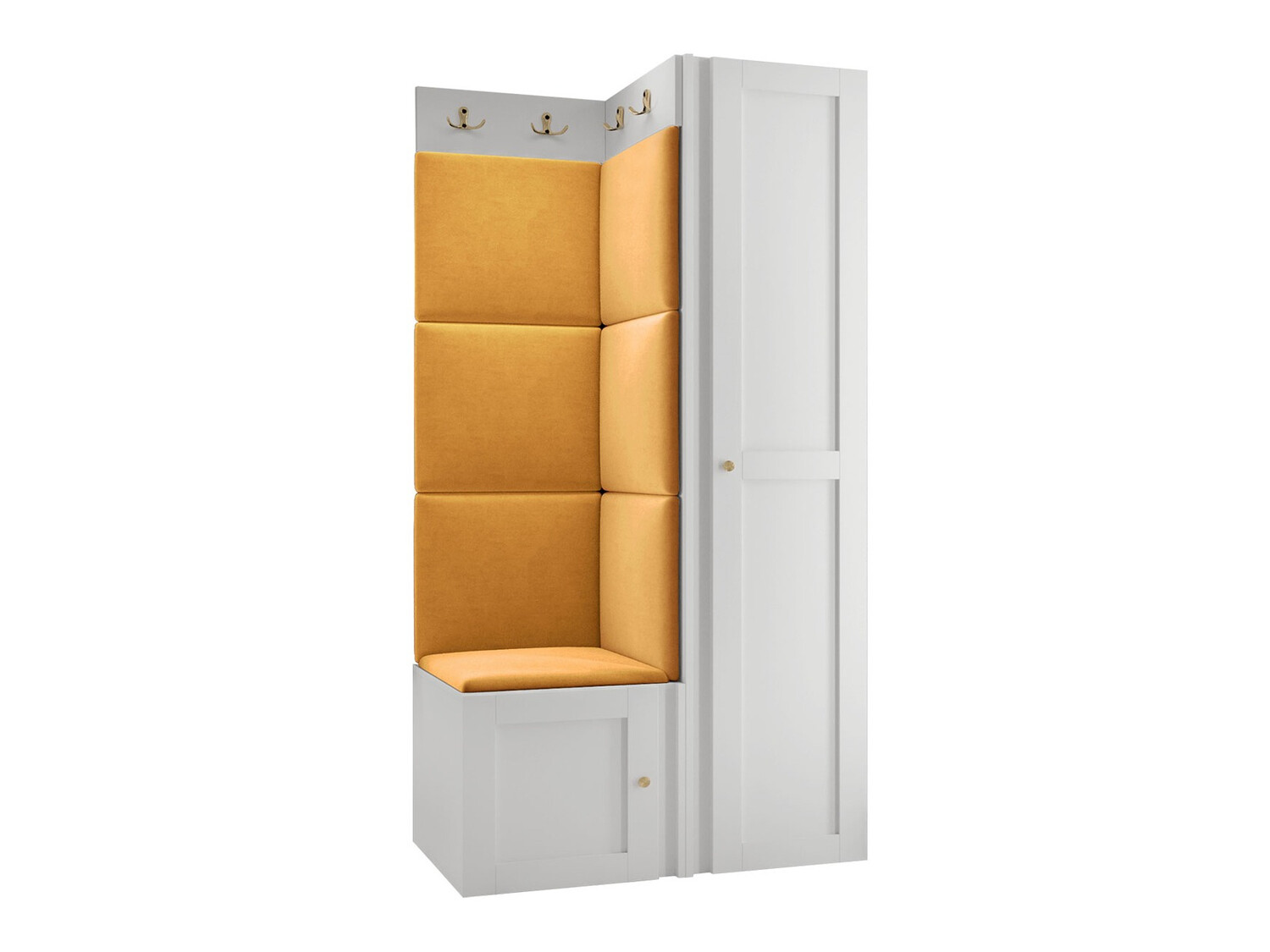 Conjunto para recibidor Hartford 381 (Blanco)