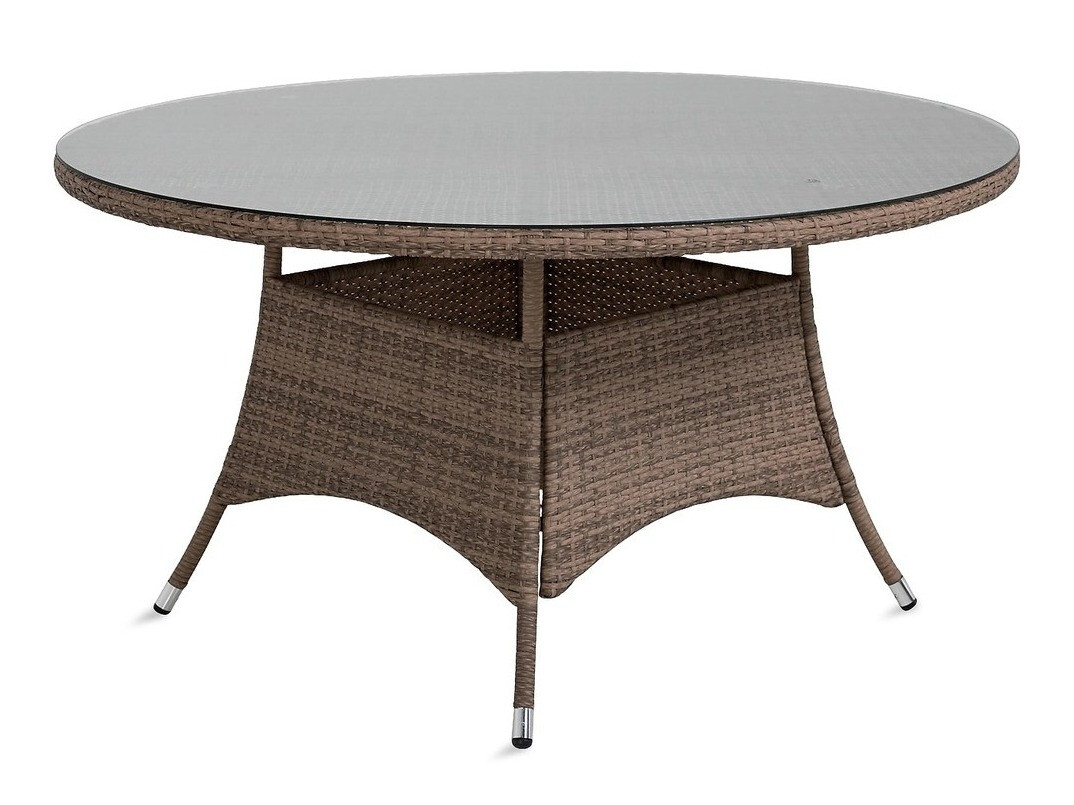 Conjunto de mesa y sillas Comfort Garden 1396 (Marrón)