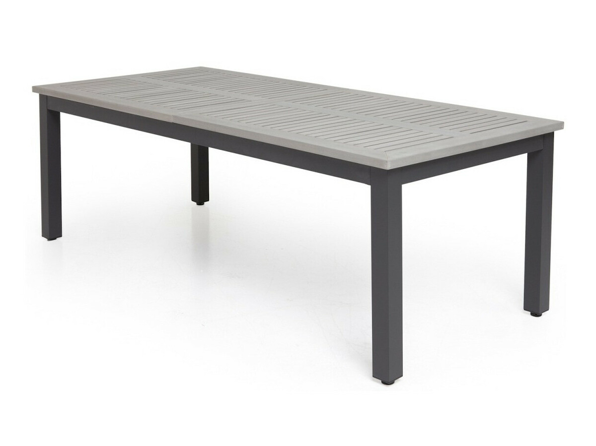 Conjunto de mesa y sillas Comfort Garden 1397 (Negro + Azul)