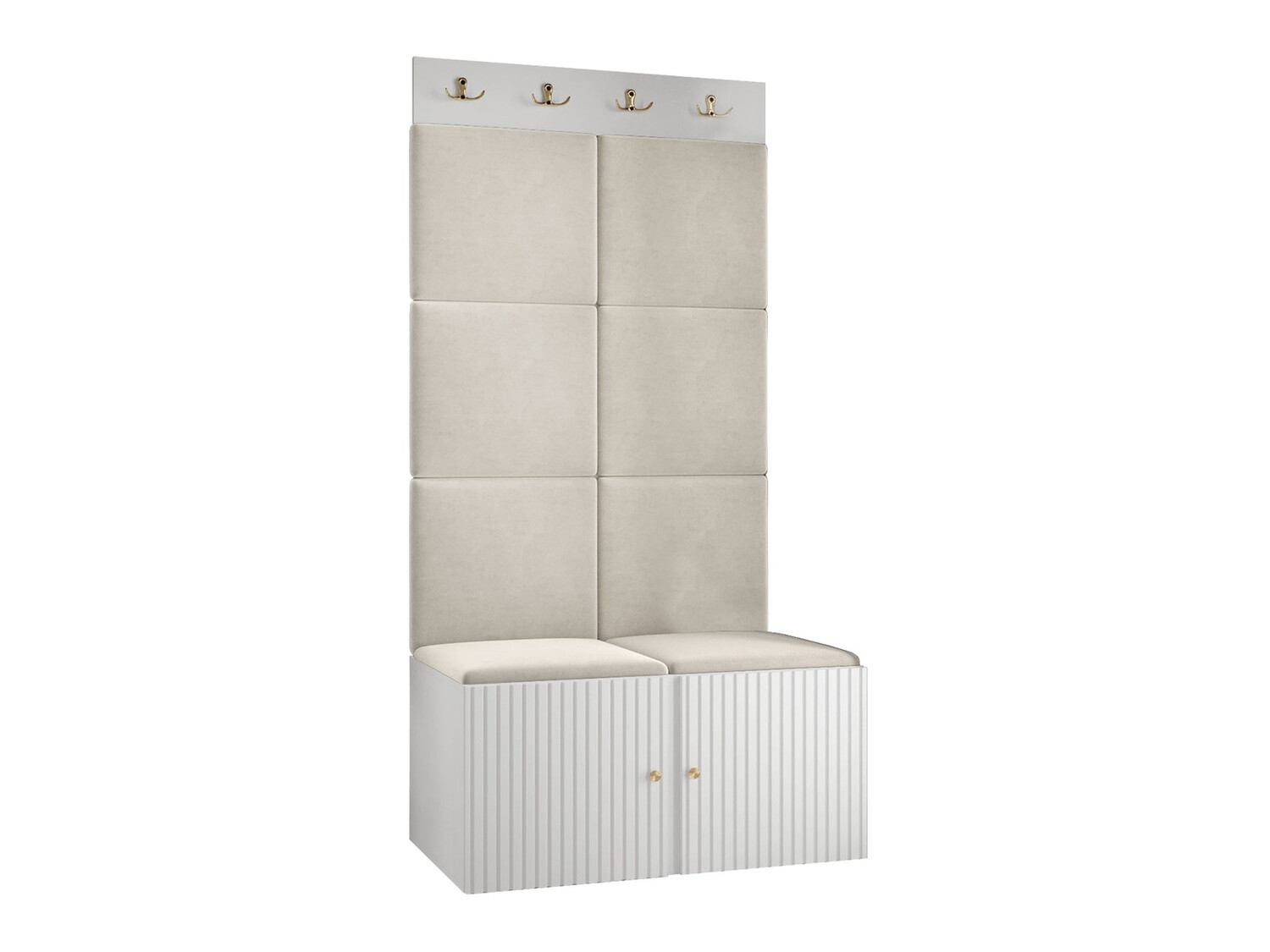 Conjunto para recibidor Hartford 383 (Blanco)