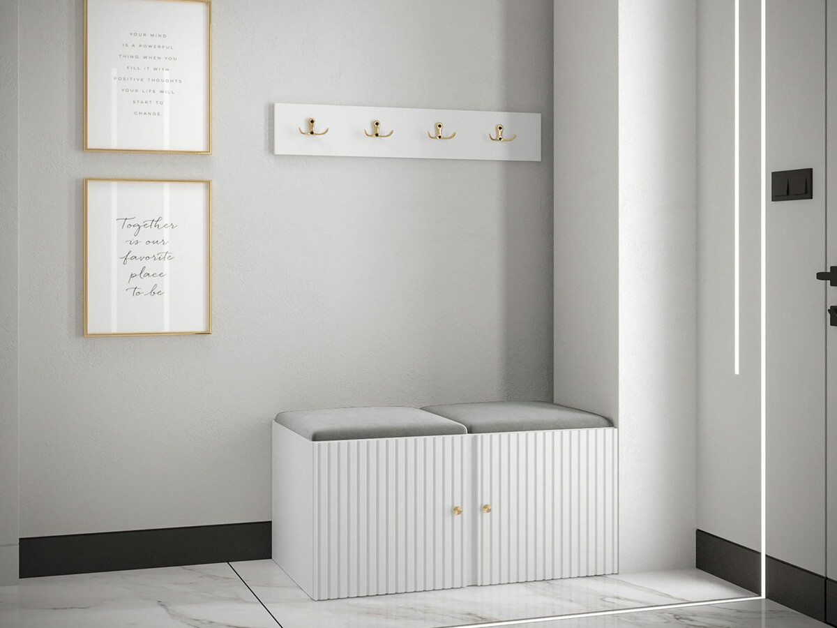 Conjunto para recibidor Hartford 384 (Blanco)