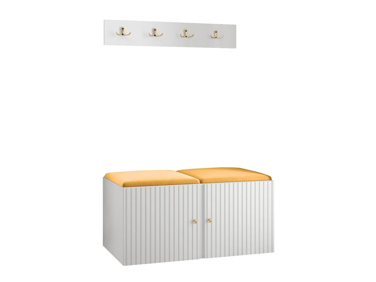 Conjunto para recibidor Hartford 384 (Blanco)