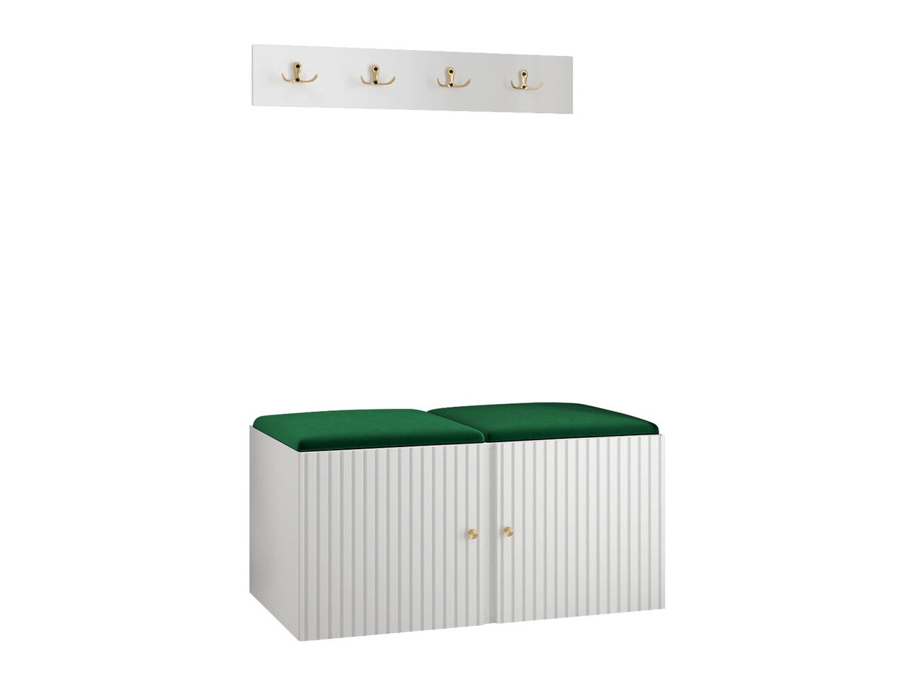 Conjunto para recibidor Hartford 384 (Blanco)