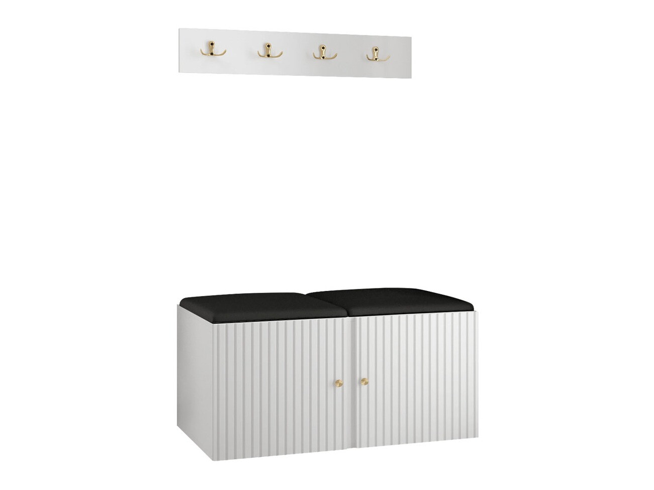 Conjunto para recibidor Hartford 384 (Blanco)