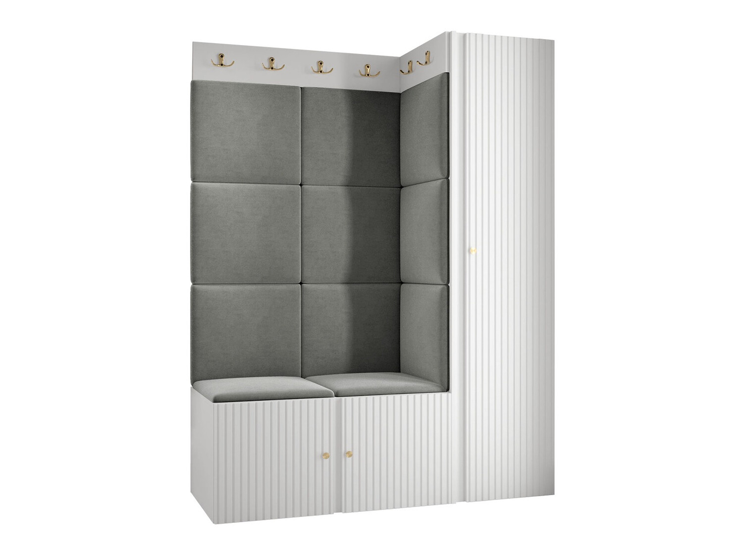 Conjunto para recibidor Hartford 385 (Blanco)