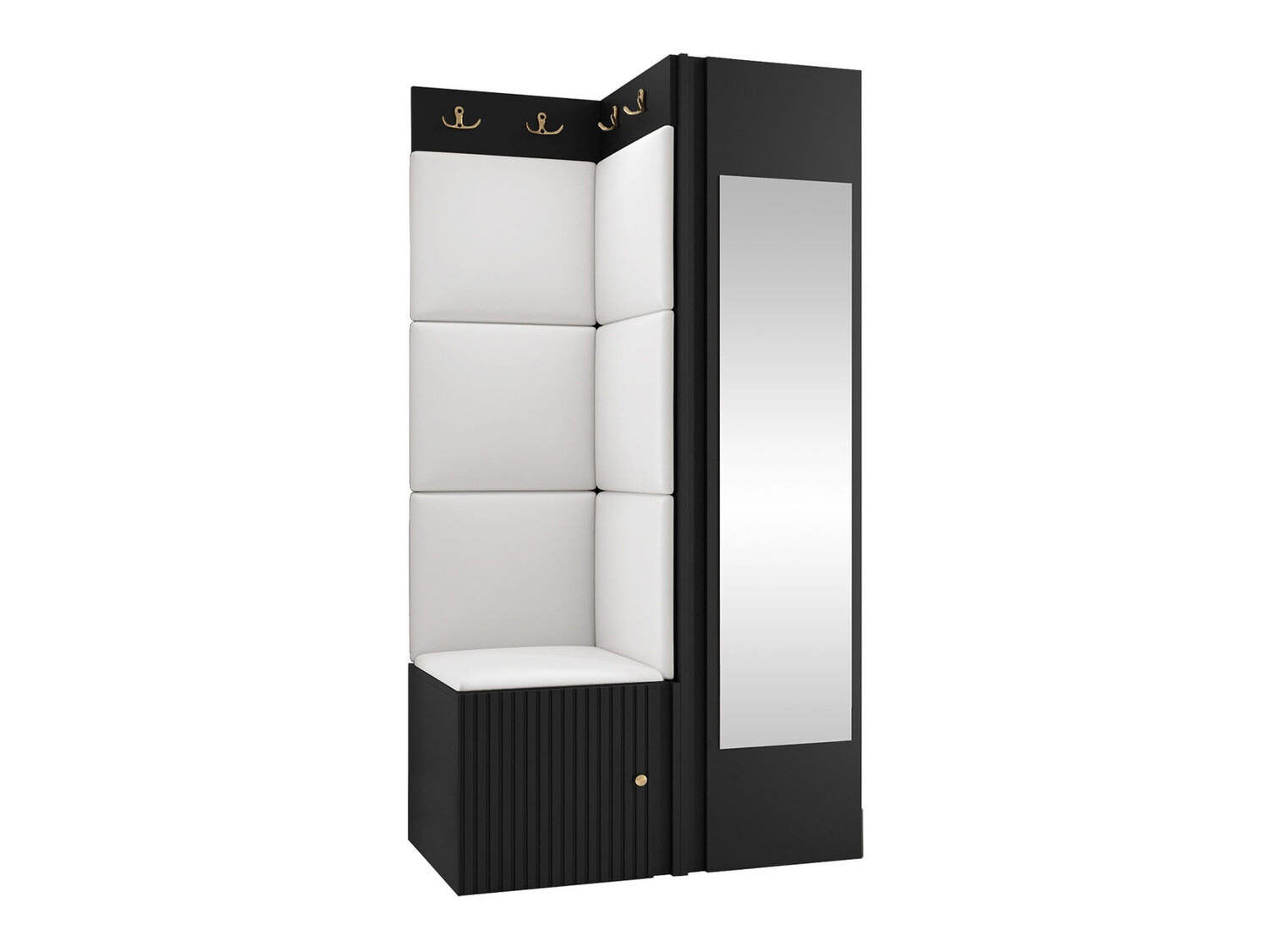 Conjunto para recibidor Hartford 391 (Cuero ecológico Soft 017)