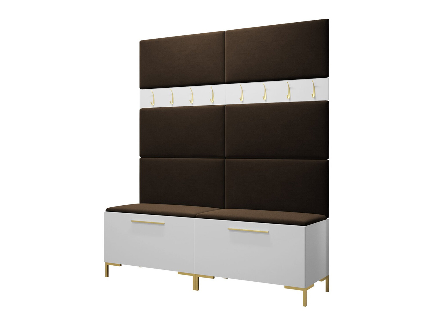 Conjunto para recibidor Nomal II (Blanco)