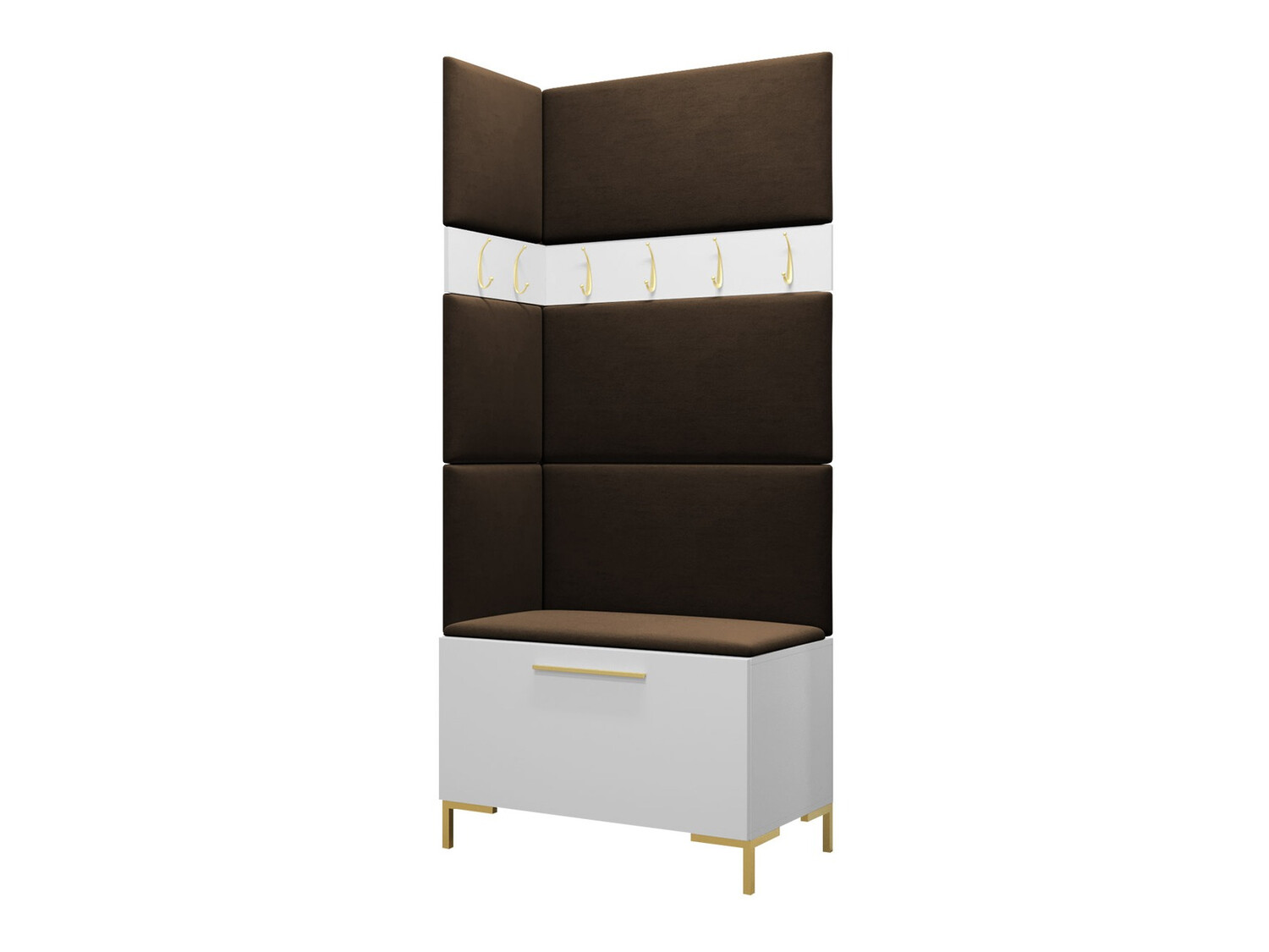 Conjunto para recibidor Nomal IV (Blanco)