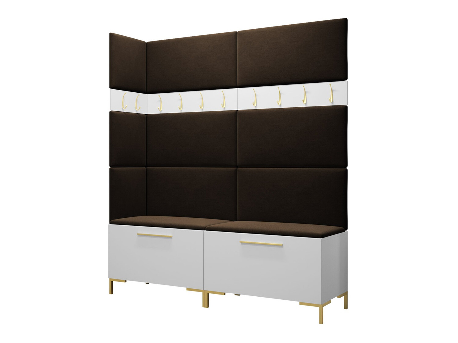 Conjunto para recibidor Nomal V (Blanco)