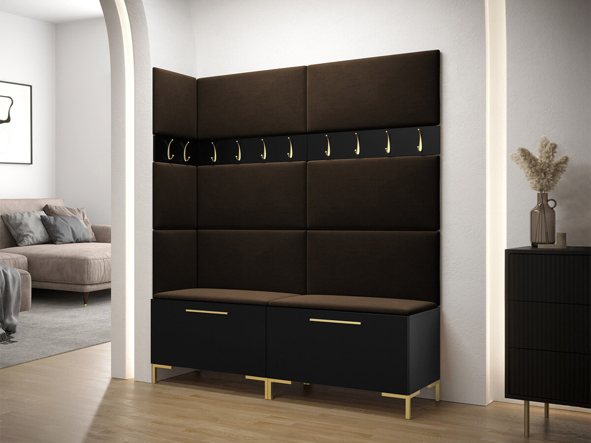 Conjunto para recibidor Nomal V (Negro)