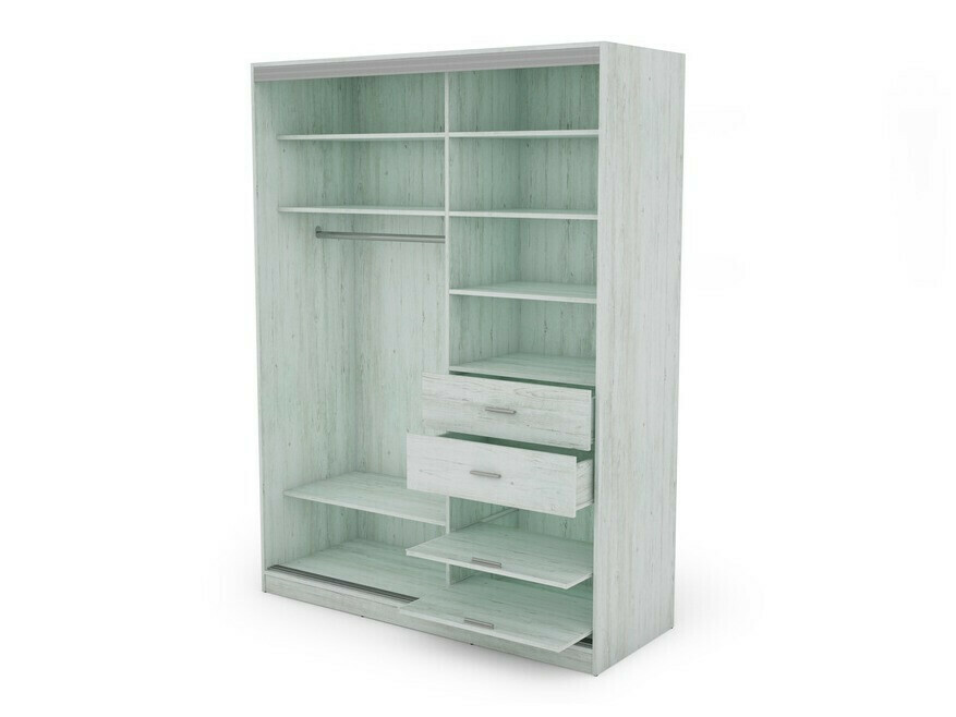 Armario Lexington 176 (Roble wotan + Grafito)