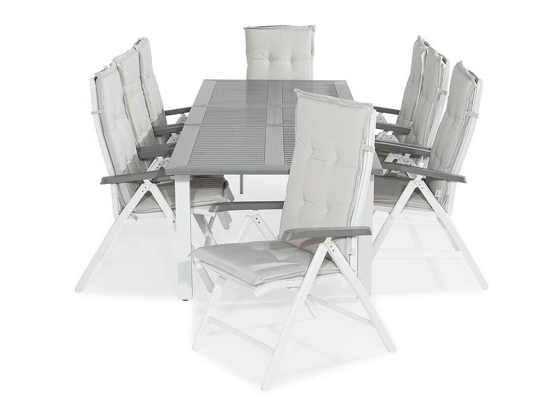 Conjunto de mesa y sillas Comfort Garden 1453 (Blanco)