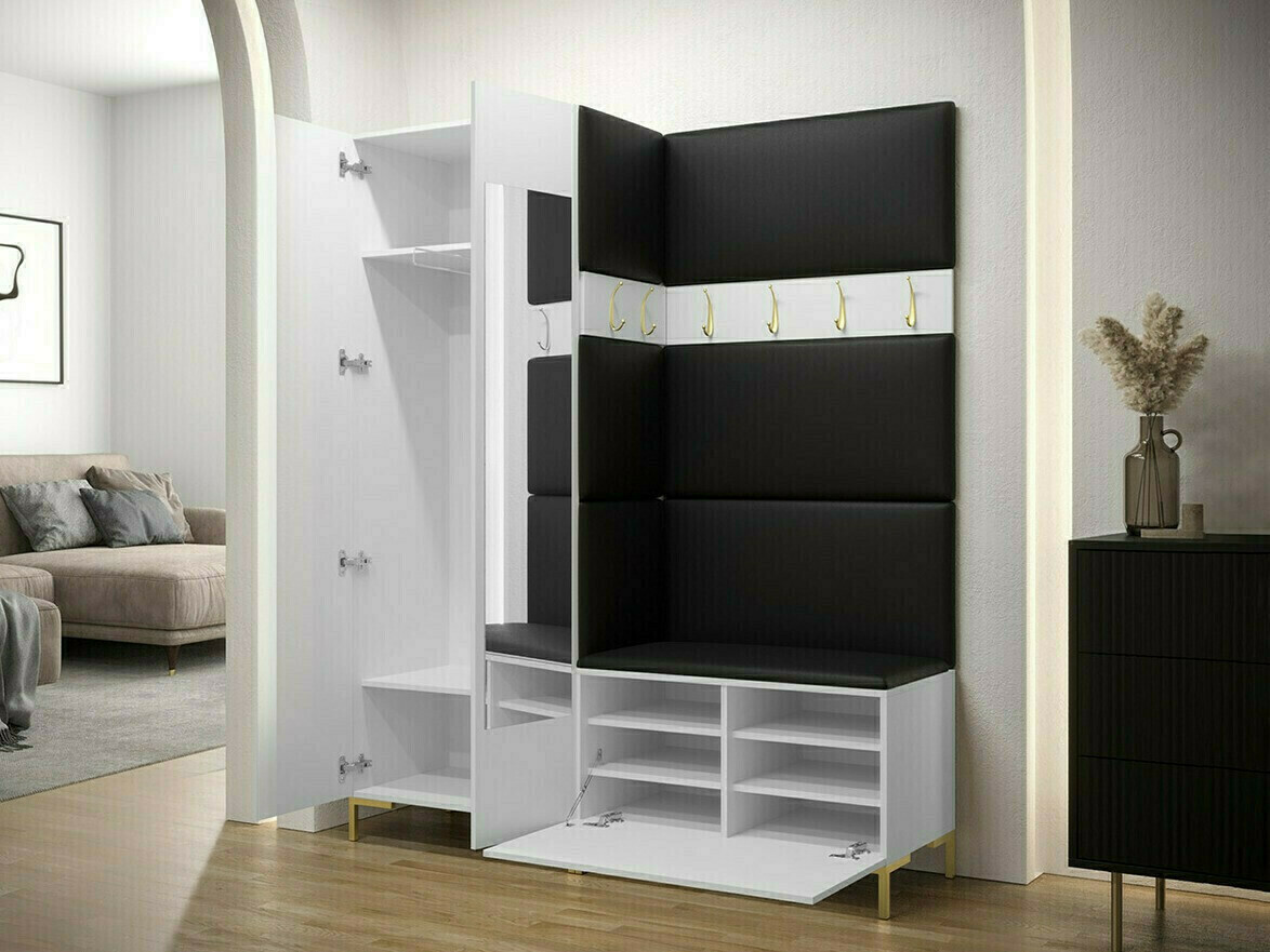 Conjunto para recibidor Tivsoa 107 (Craft roble)