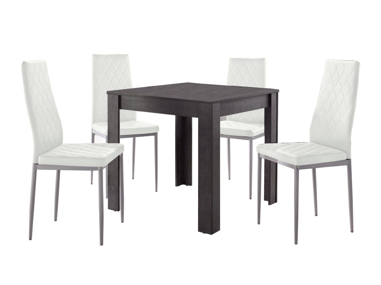 Conjunto de comedor Tulsa 568 (Blanco)