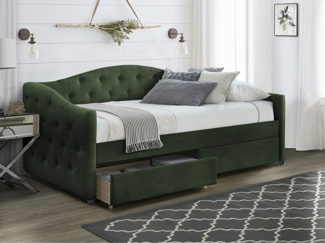 Cama Houston Mane (Verde oscuro)