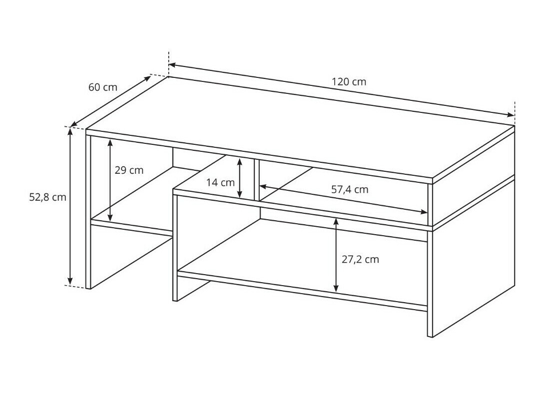 Mesa de centro Dorsono 101