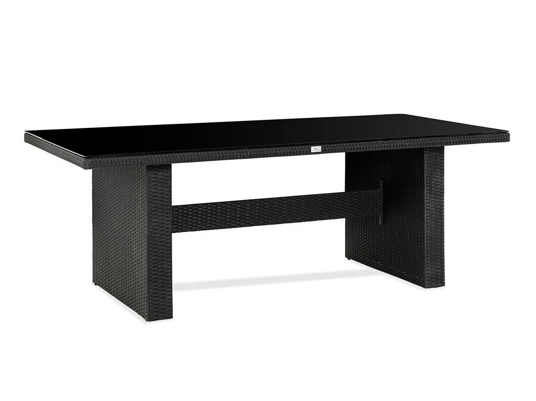 Conjunto de mesa y sillas Comfort Garden 1578 (Negro)