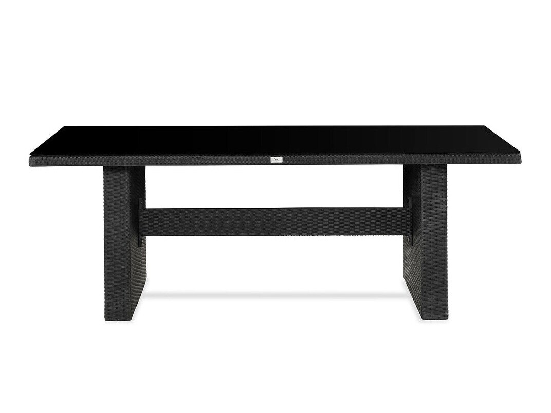 Conjunto de mesa y sillas Comfort Garden 1578 (Negro)