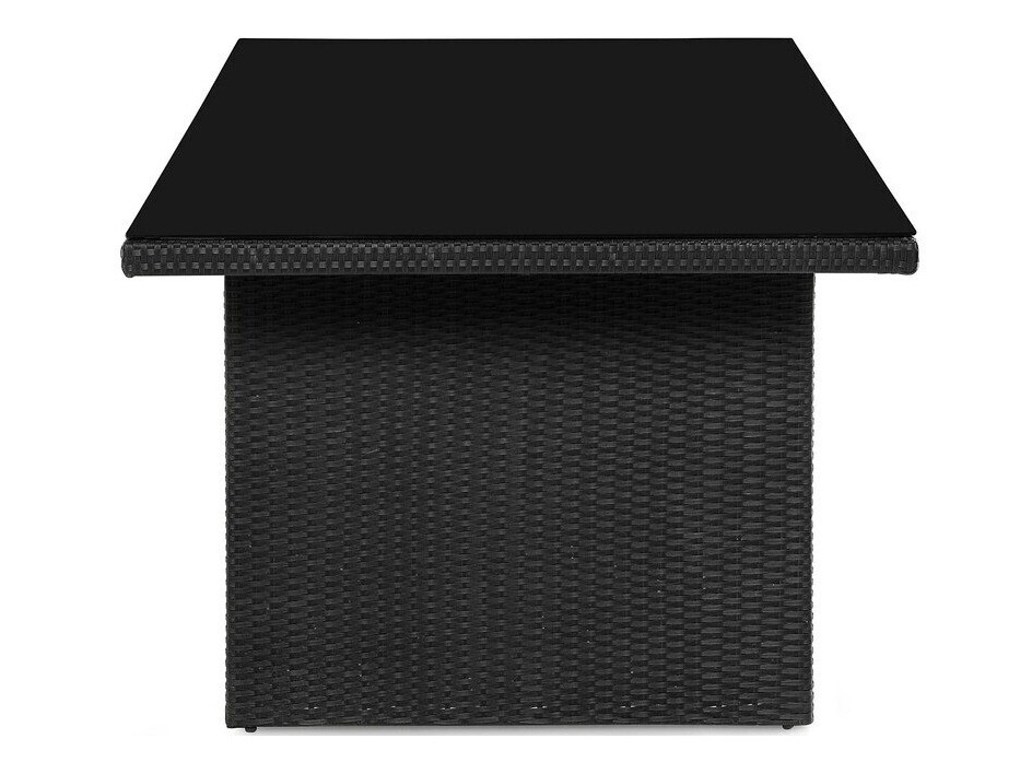 Conjunto de mesa y sillas Comfort Garden 1578 (Negro)