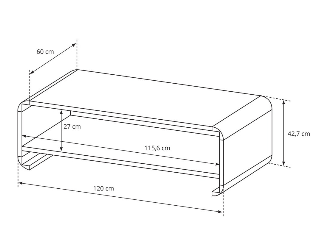 Mesa de centro Evarleve 101