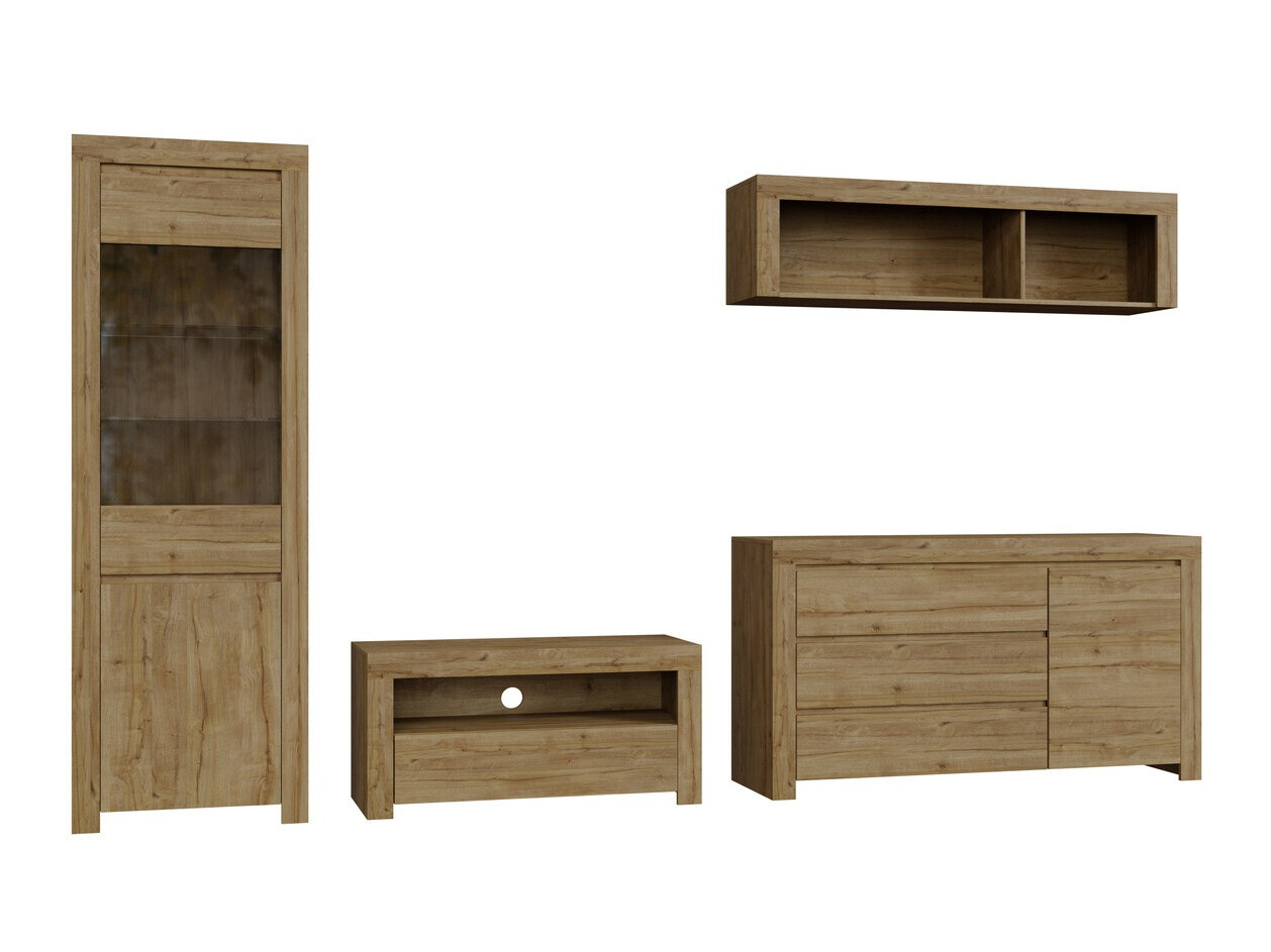 Conjunto de salón Sonsoru 144 (Roble)