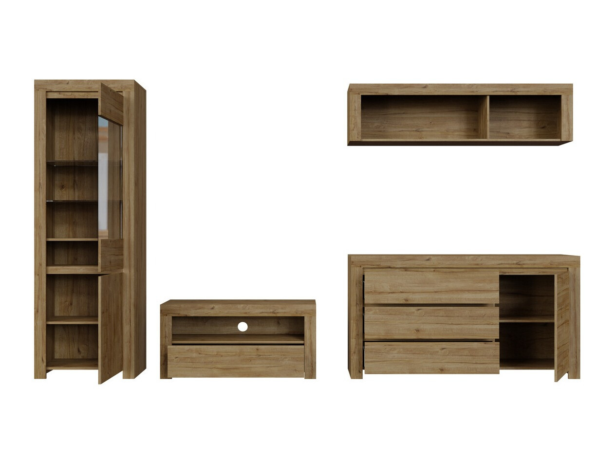 Conjunto de salón Sonsoru 144 (Roble)