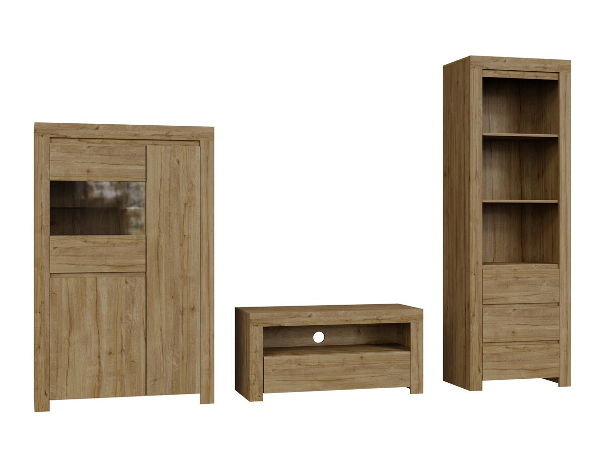 Conjunto de salón Sonsoru 146 (Roble)