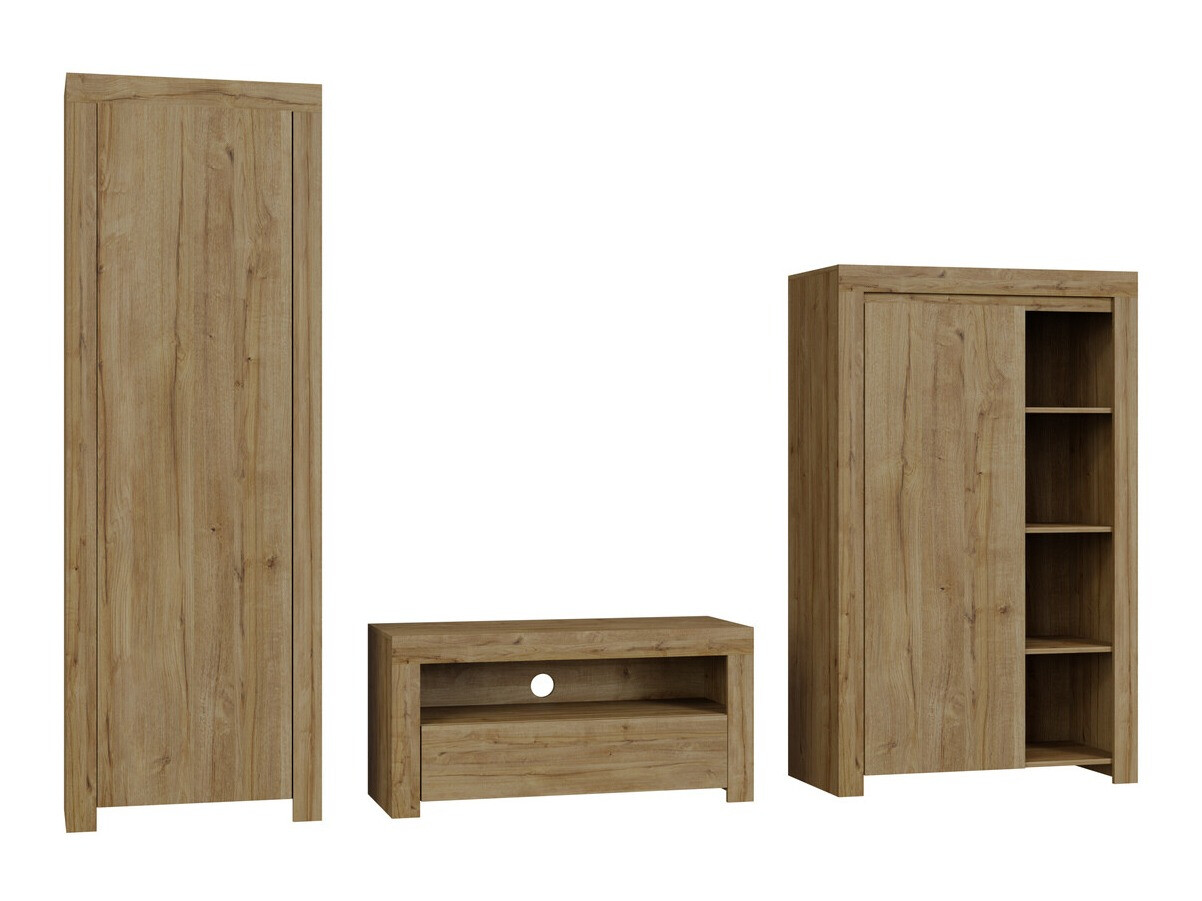 Conjunto de salón Sonsoru 147 (Roble)