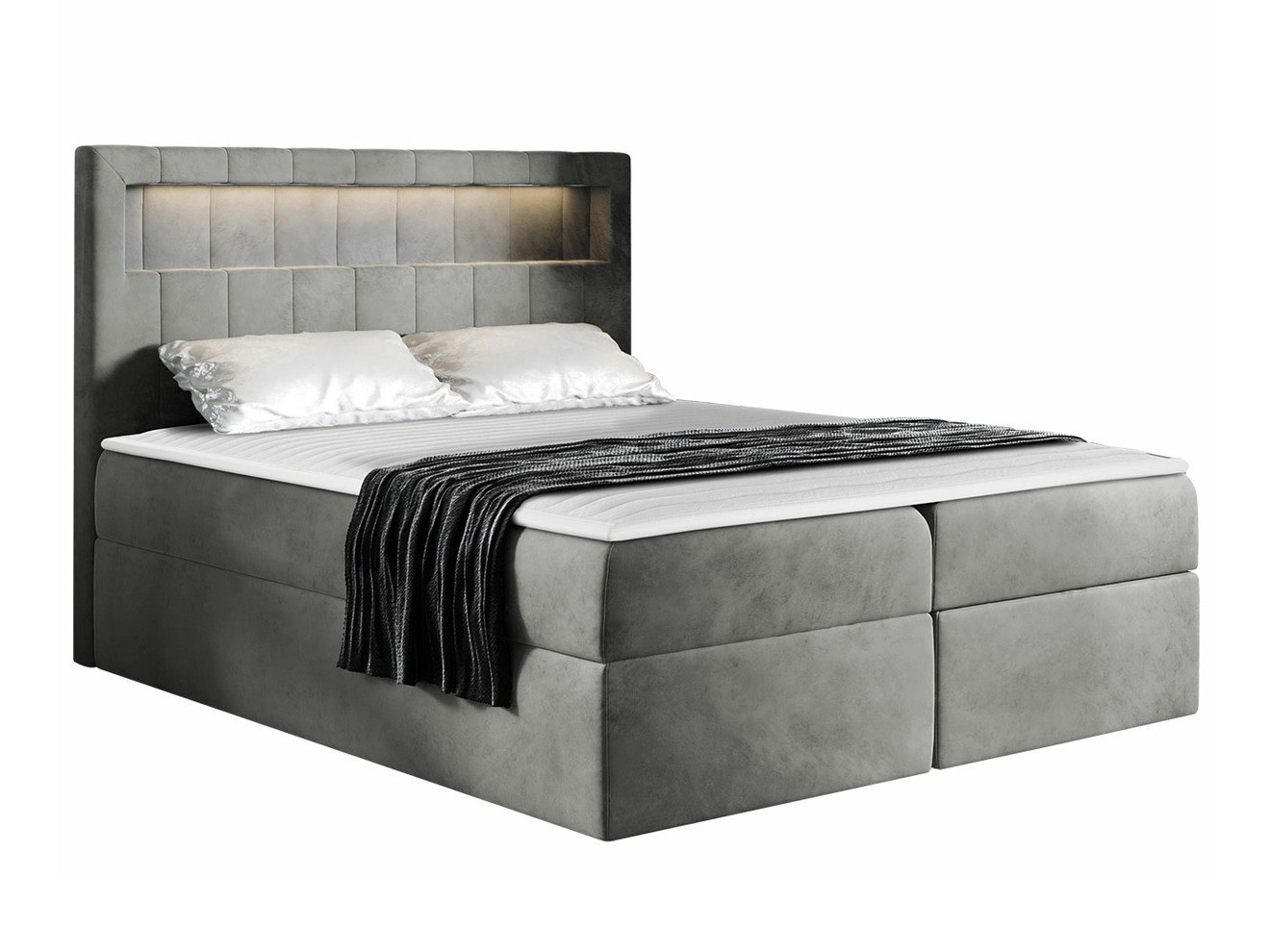 Cama continental Baltimore 131 (Magic Velvet 2217)
